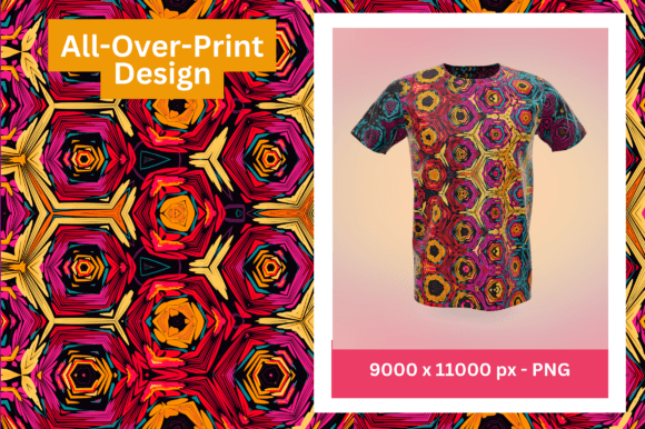 Download Hexagon Textile Design Fashion Design - Textile design Collection