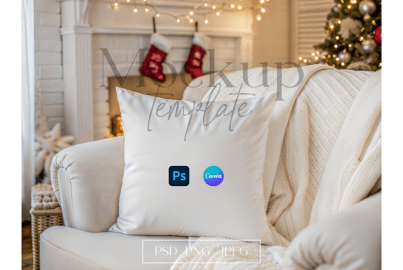 Download Elegant Sofa Pillow Mockup - Premium Bundle